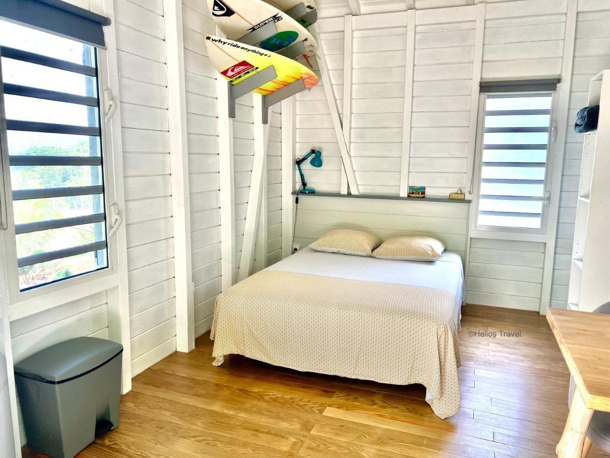 Le Surf Lodge, Chambre Avec Vue Mer Dans Un Ecrin De Verdure Deshaies Dış mekan fotoğraf